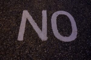 Saying 'No' And Avoiding A Meltdown - Photograph